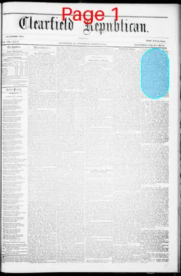 Page thumbnail for Clearfield Republican
