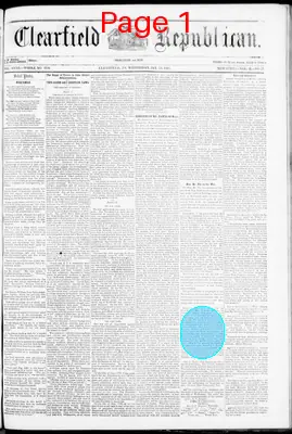 Page thumbnail for Clearfield Republican