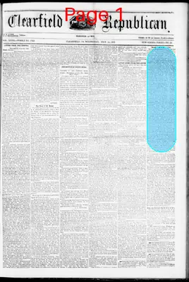 Page thumbnail for Clearfield Republican