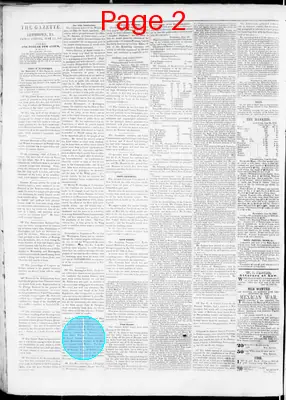 Page thumbnail for Lewistown Gazette