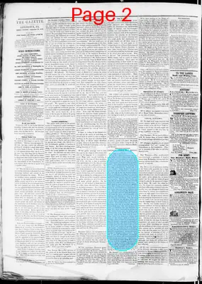 Page thumbnail for Lewistown Gazette