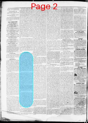Page thumbnail for Lewistown Gazette