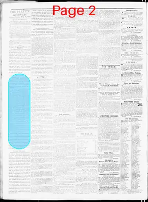 Page thumbnail for Lewistown Gazette