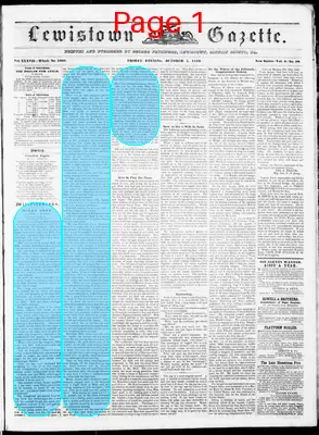 Page thumbnail for Lewistown Gazette