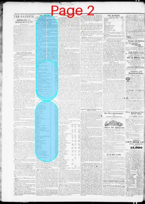 Page thumbnail for Lewistown Gazette