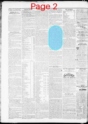 Page thumbnail for Lewistown Gazette