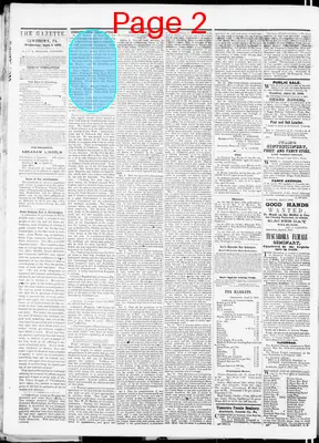 Page thumbnail for Lewistown Gazette