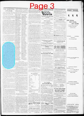 Page thumbnail for Lewistown Gazette