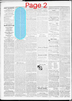 Page thumbnail for Lewistown Gazette