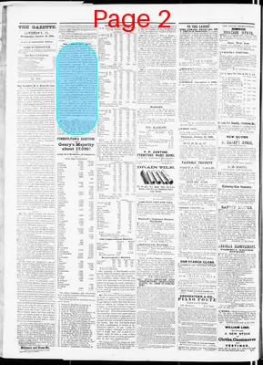 Page thumbnail for Lewistown Gazette