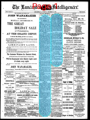 Page thumbnail for Lancaster Daily Intelligencer