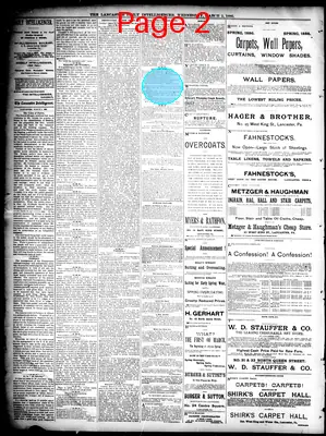 Page thumbnail for Lancaster Daily Intelligencer