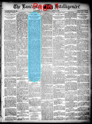 Page thumbnail for Lancaster Daily Intelligencer