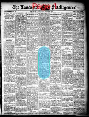 Page thumbnail for Lancaster Daily Intelligencer