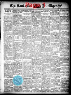 Page thumbnail for Lancaster Daily Intelligencer