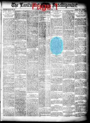 Page thumbnail for Lancaster Daily Intelligencer