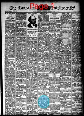 Page thumbnail for Lancaster Daily Intelligencer