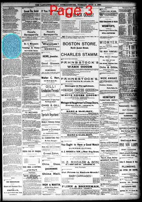 Page thumbnail for Lancaster Daily Intelligencer