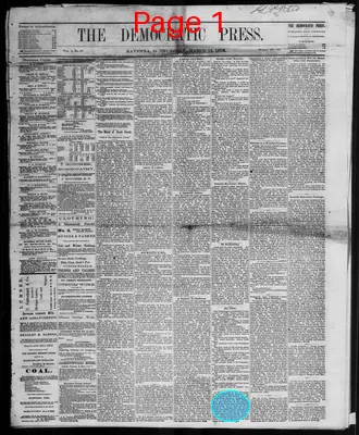 Page thumbnail for The Democratic Press