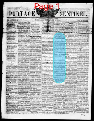 Page thumbnail for Portage Sentinel