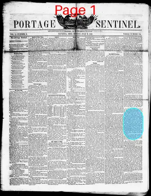Page thumbnail for Portage Sentinel