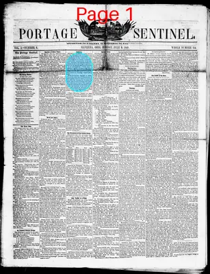 Page thumbnail for Portage Sentinel