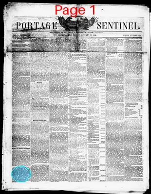 Page thumbnail for Portage Sentinel