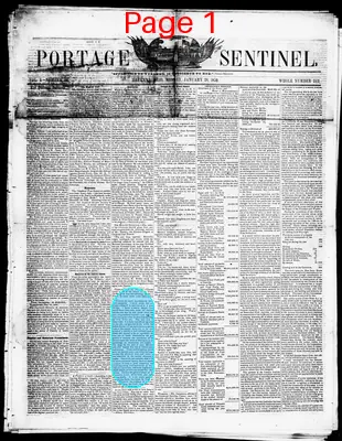 Page thumbnail for Portage Sentinel