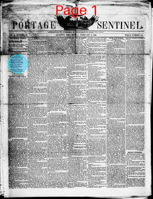 Page thumbnail for Portage Sentinel