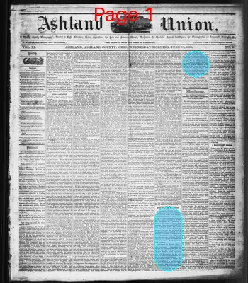 Page thumbnail for The Ashland Union