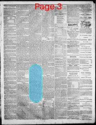 Page thumbnail for Ashtabula Weekly Telegraph