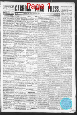 Page thumbnail for Carroll Free Press