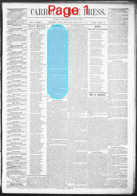 Page thumbnail for Carroll Free Press
