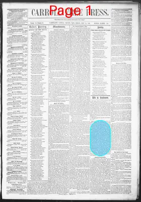Page thumbnail for Carroll Free Press
