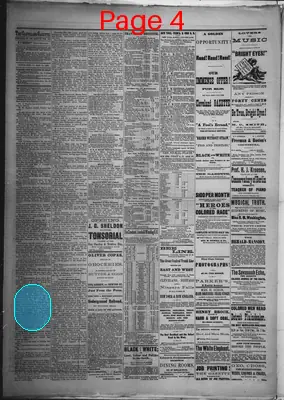 Page thumbnail for The Cleveland Gazette