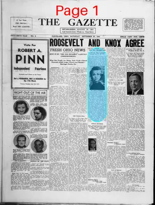 Page thumbnail for The Gazette
