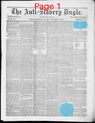 Page thumbnail for Anti Slavery Bugle