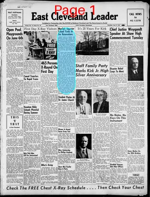 Page thumbnail for East Cleveland Leader