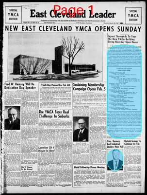 Page thumbnail for East Cleveland Leader