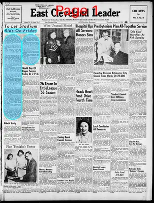 Page thumbnail for East Cleveland Leader