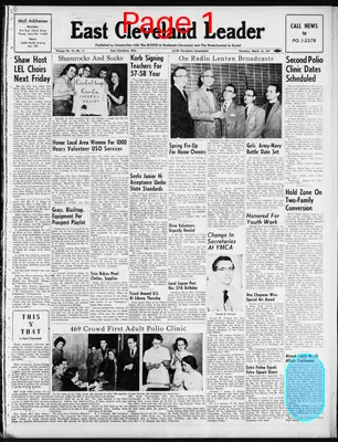 Page thumbnail for East Cleveland Leader