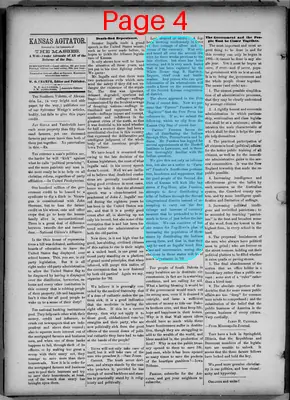Page thumbnail for Kansas Agitator