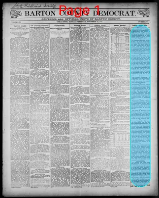 Page thumbnail for Barton County Democrat