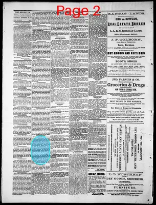 Page thumbnail for The Iola Register