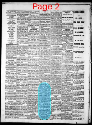 Page thumbnail for The Iola Register