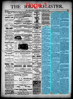 Page thumbnail for The Iola Register