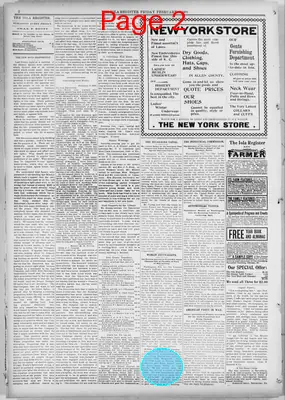 Page thumbnail for The Iola Register