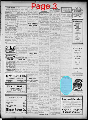 Page thumbnail for The Butler County Press