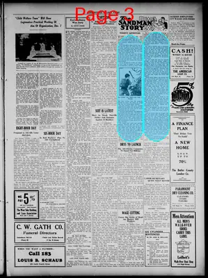 Page thumbnail for The Butler County Press