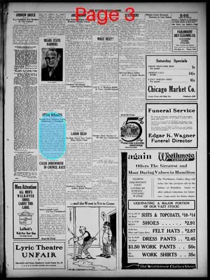 Page thumbnail for The Butler County Press